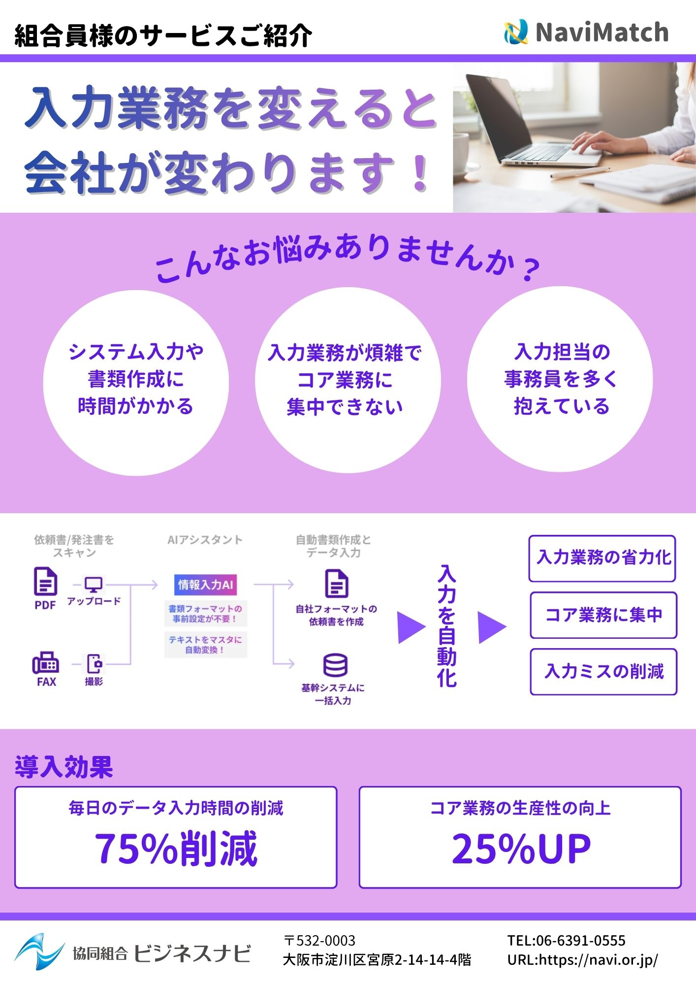 組合員様のサービスご紹介